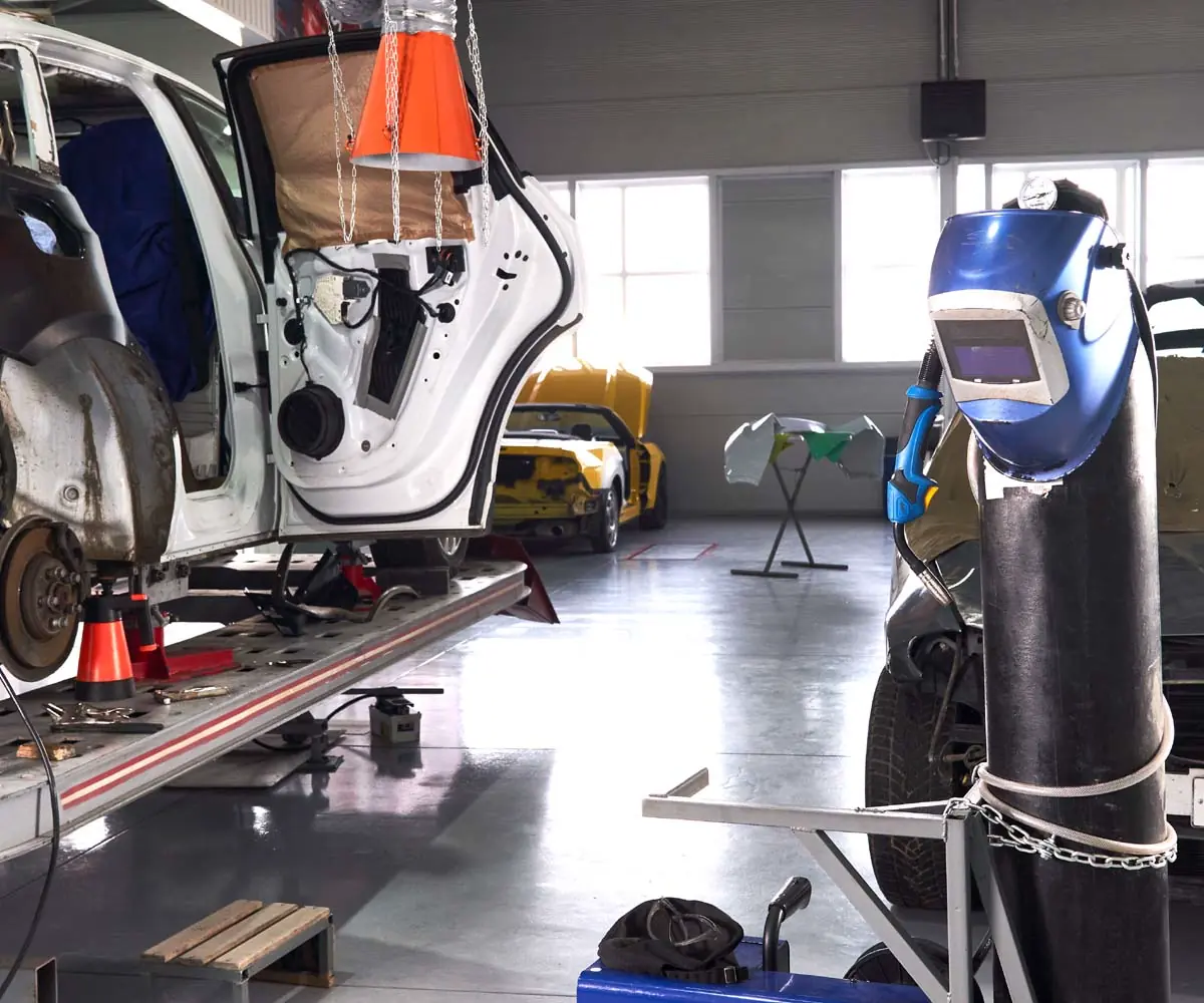 Collision repair at Parker's Collision Center in Wilmington, NC